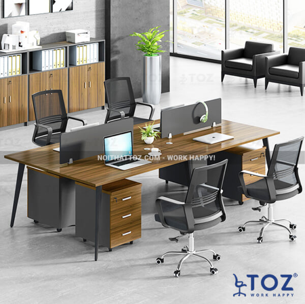 Lựa chọn nội thất bàn ghế phù hợp với kích thước văn phòng